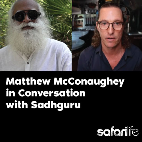 Matthew McConaugheyin Conversationwith Sadhguru